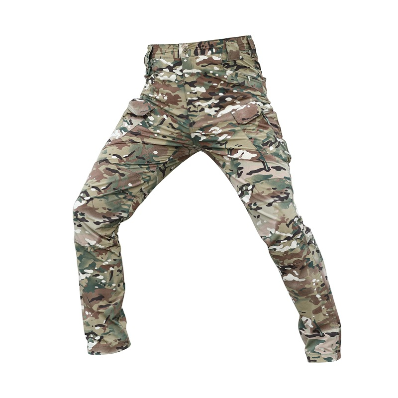 SABADO Pantaloni tattici leggeri da uomo ad asciugatura rapida Pantaloni cargo impermeabili casual militari da esterno