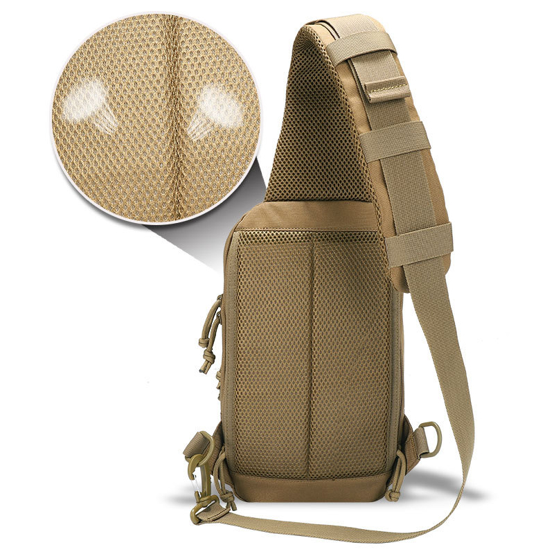 SABADO Camping Trekking Uomo Crossbody Molle Spalla Tattica Sling Petto Borsa a tracolla