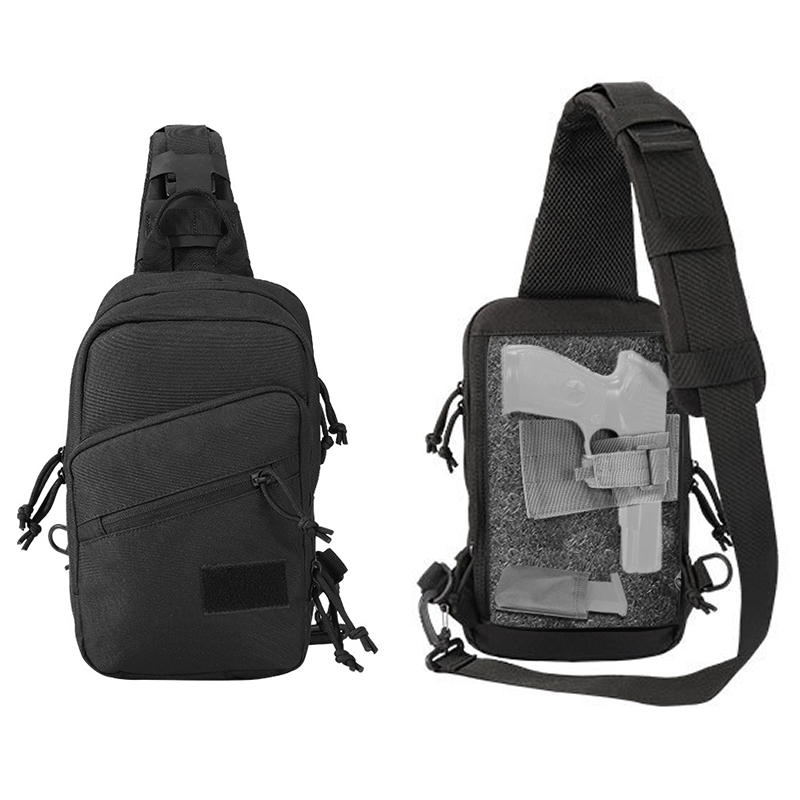 SABADO Tactical Sling Shoulder Backpack Bag per uomo