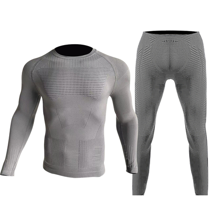 SABADO Intimo Termico Invernale Set Uomo Long Johns