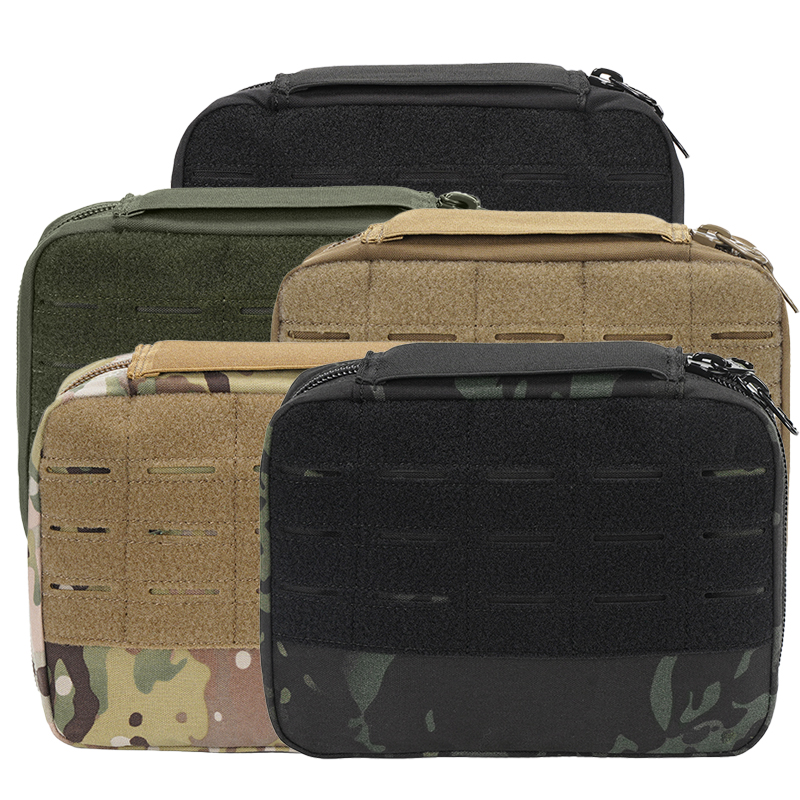 Sabado 1000D Nylon Tactical Pistol Bag Laser Cut MOLLE MOLLE Doppi-strato militare di livello militare
