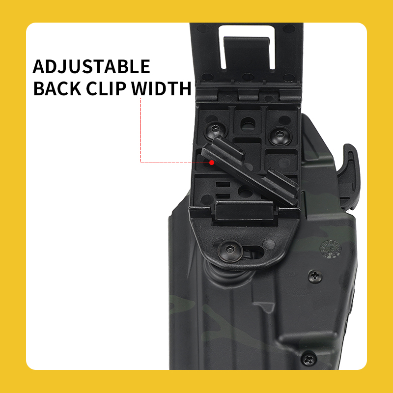 Sabado Tactical Nylon Universal 579 Fino per pistola a rilascio rapido con clip a cinghia regolabile
