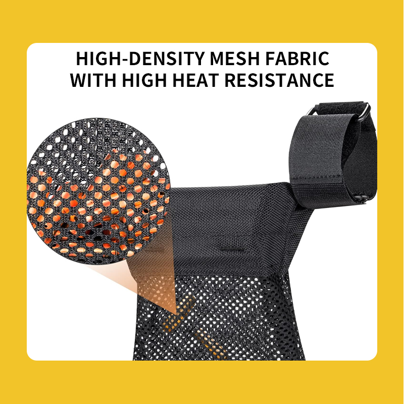 Sabado Tactical AR15 Shell Catcher Borse Bag di Nylon Resistente a calore Zipper a base rapida per 3 'diametro