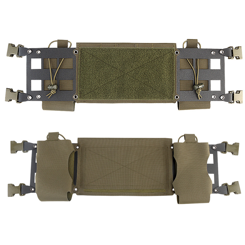 SABADO Gilet militare di espansione tattica esterna MK4 Chest Rig MOLLE Flank GP Pouch