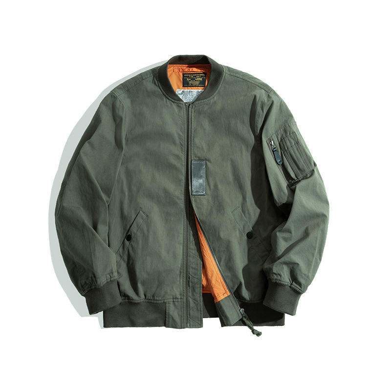 SABADO Casual Thick MA-1 Giacca bomber militare da uomo