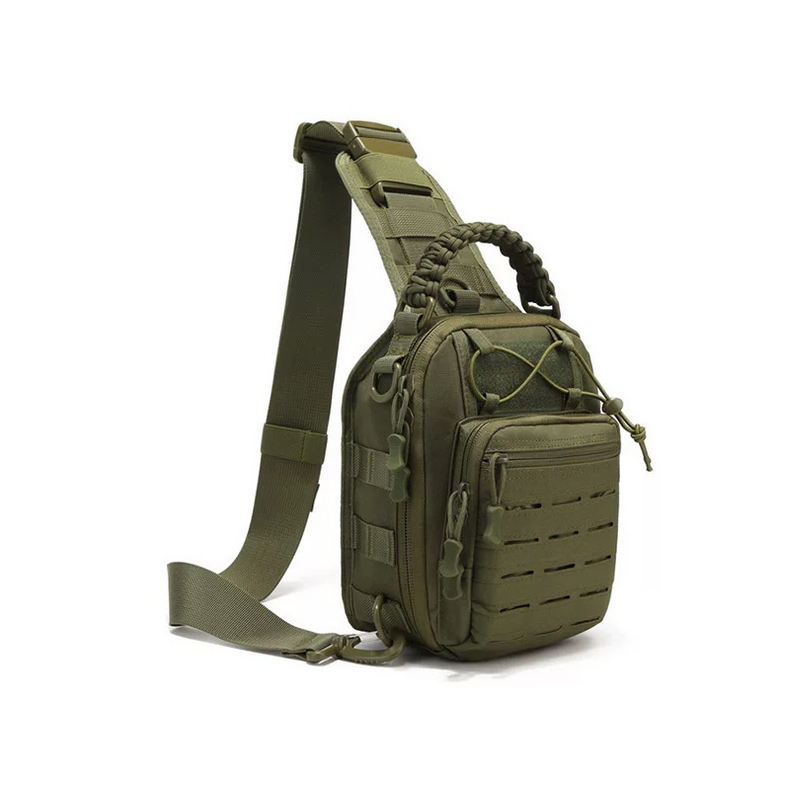 SABADO Borsa a tracolla tattica per esterni personalizzata Fanny Militare Molle Petto a tracolla 