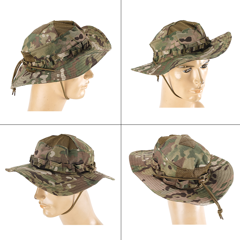 SABADO Cappello Boonie di sicurezza tattico mimetico mimetico unisex per adulti per pesca ed escursionismo