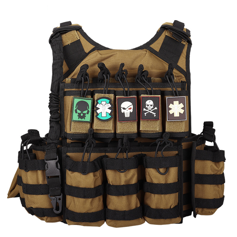 Gilet da caccia con sistema Molle militare Airsoft di sicurezza esterna SABADO