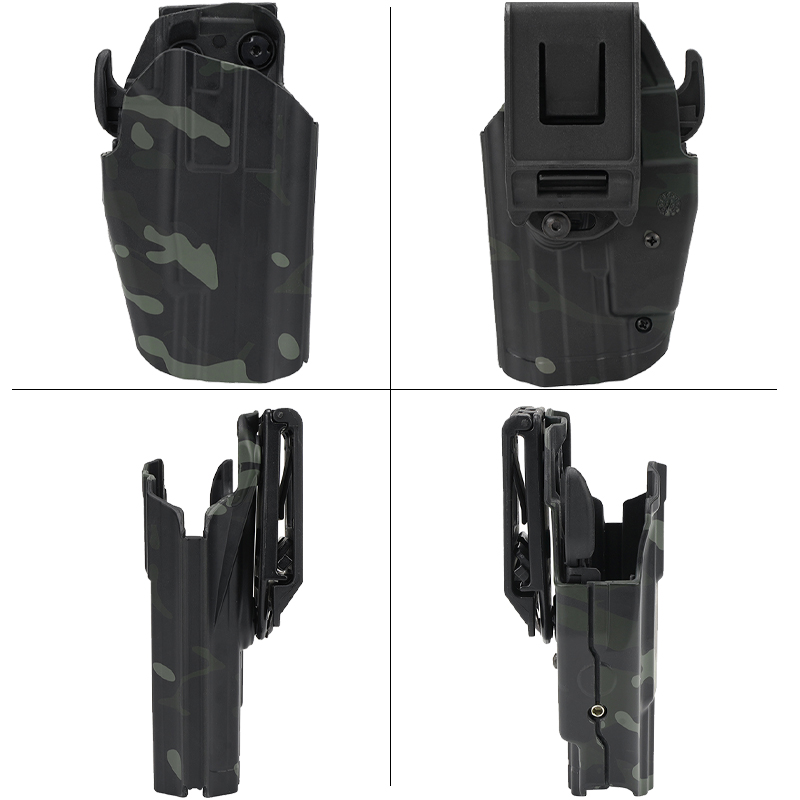 Sabado Tactical Nylon Universal 579 Fino per pistola a rilascio rapido con clip a cinghia regolabile