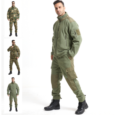 SABADO Outdoor Winter Giacca tattica da uomo in pile Tute militari uniformi