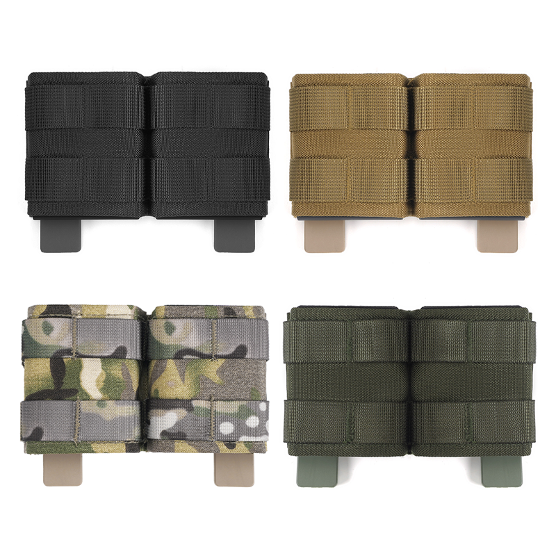 SABADO Tactical Molle 5.56mm Double Holder Magazine Pouch