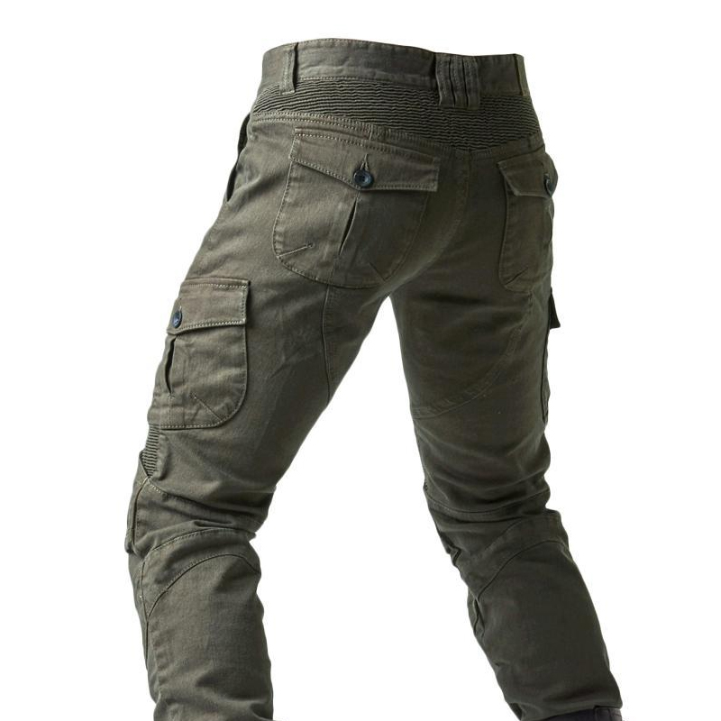 SABADO Pantaloni da moto da caccia multi tasche Jeans tattici per uomo