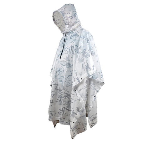 SABADO Militare Heavy Duty Outdoor Impermeabile Impermeabile Donna Uomo Poncho tattico per pioggia