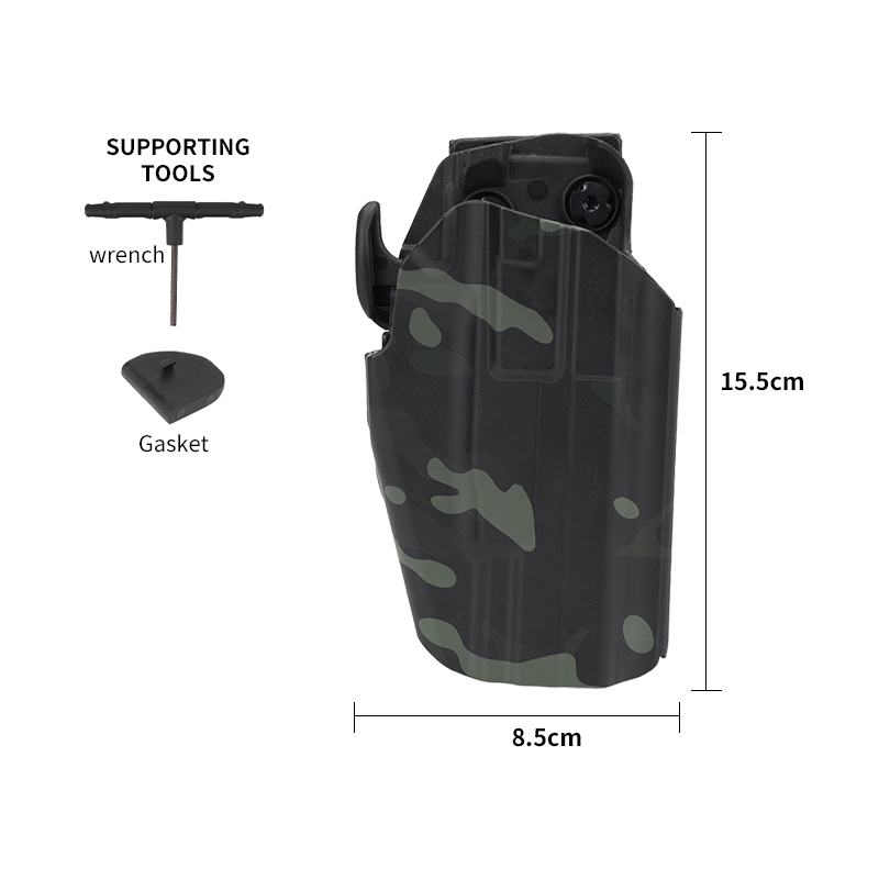 Sabado Tactical Nylon Universal 579 Fino per pistola a rilascio rapido con clip a cinghia regolabile