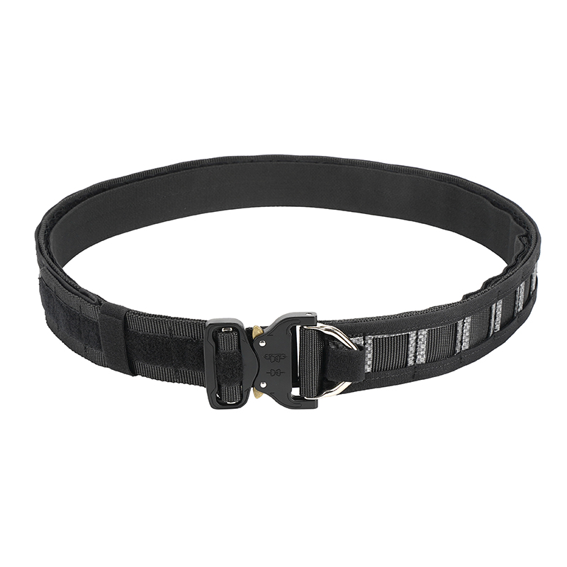 Cintura tattica di grado militare in nylon Sabado 500D con combattimento con fibbia a rilascio rapido (pacchetto interno/esterno/EDC)