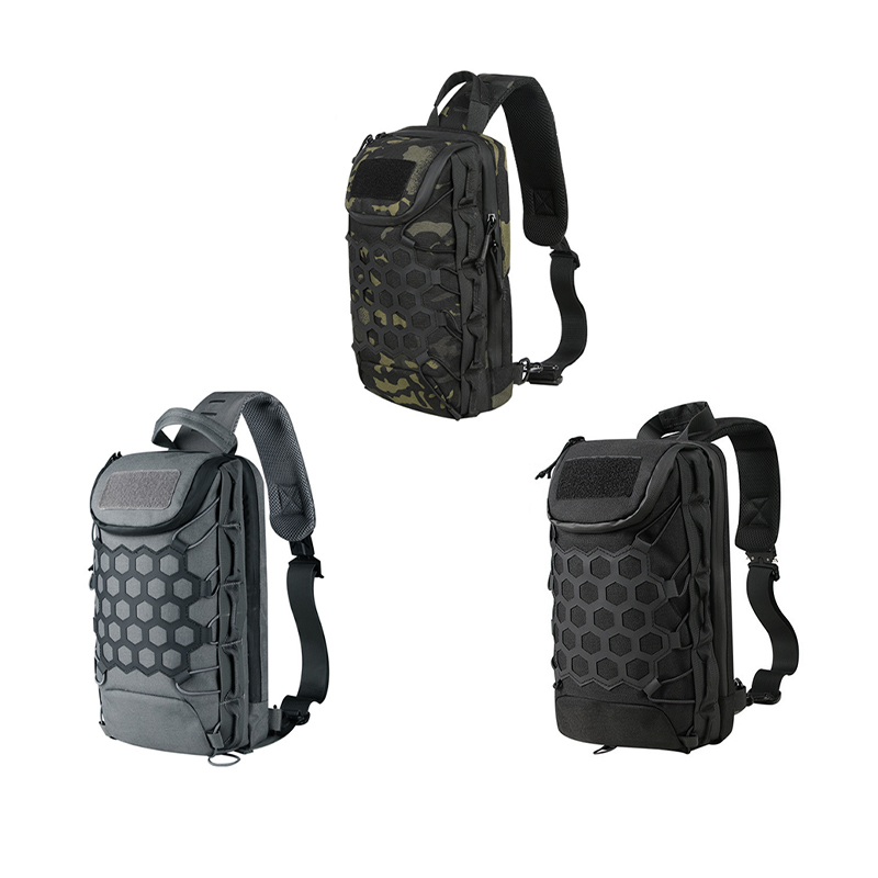 SABADO Men Sling Hiking Chest Pack Zaino Tattico Borsa a tracolla