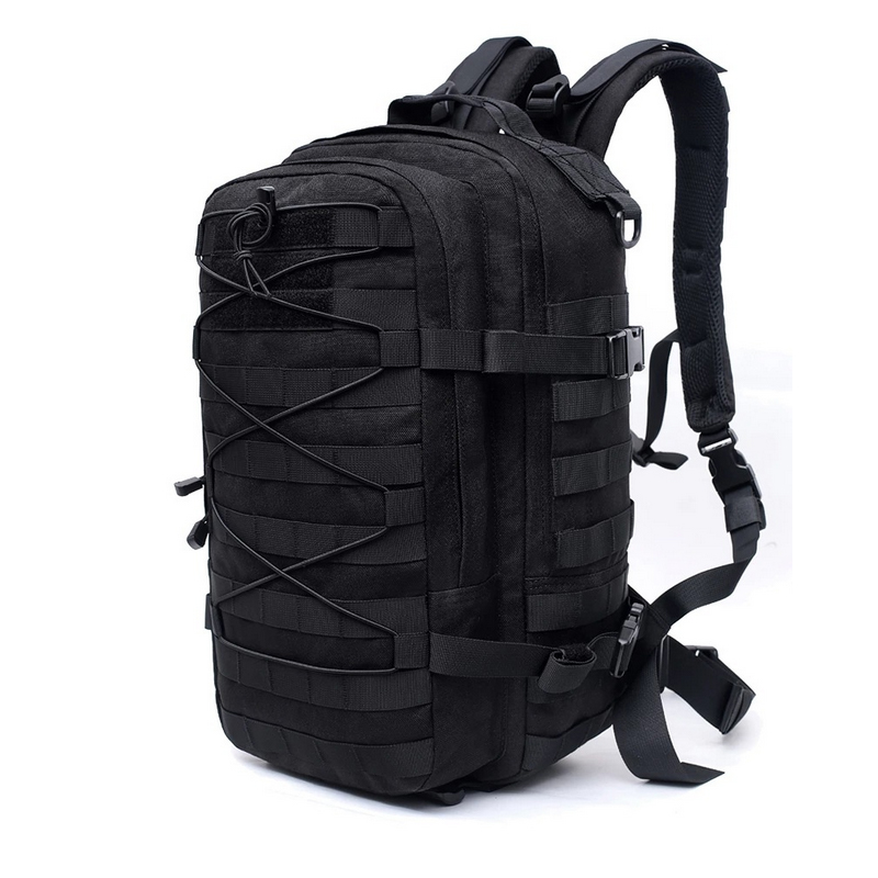 SABADO 3 Day Pack Army Laptop Nero Molle Bag Samurai Zaino da campeggio tattico per uomo