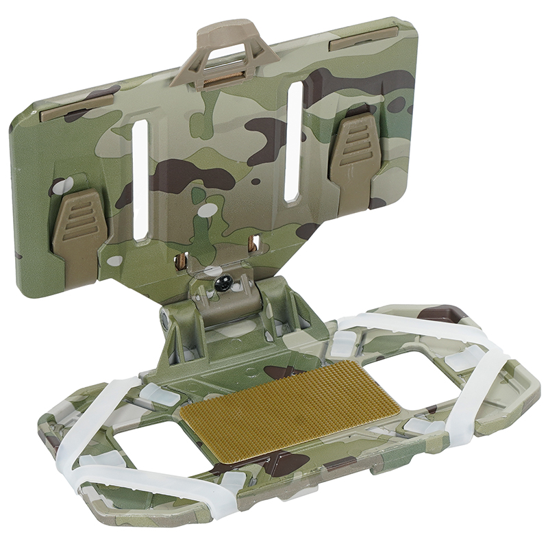 SABADO Tattico Airsoft Phone Map Carrier Plate Gilet tattico Chest Rig Militare MOLLE Scheda di navigazione pieghevole