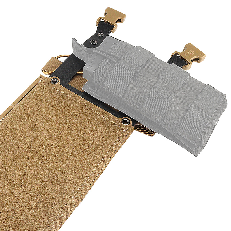 SABADO Gilet militare di espansione tattica esterna MK4 Chest Rig MOLLE Flank GP Pouch